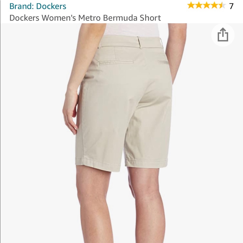 NWT Dockers Womens Metro Bermuda Shorts - Picture 12 of 16